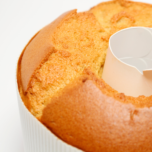 黒糖と米粉のシフォンケーキ|米油100%・17cm紙型