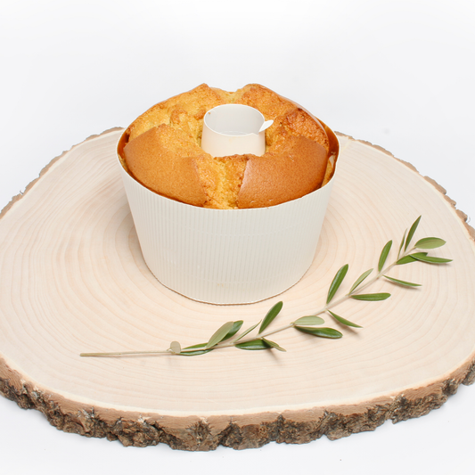 黒糖と米粉のシフォンケーキ｜米油100％・17cm紙型