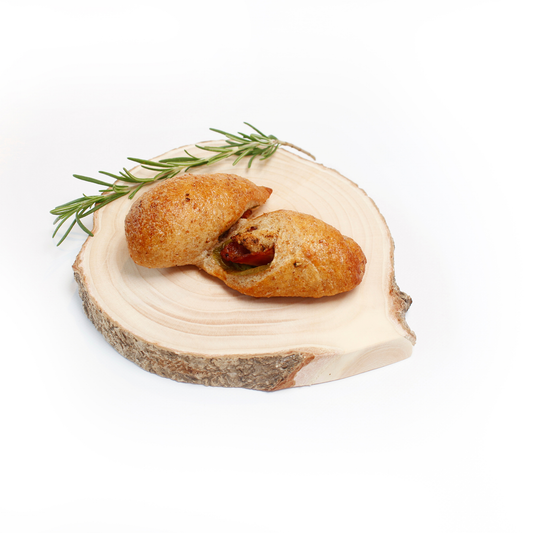 【夏限定・無農薬大葉】ベーコンのミニエピ｜黒胡椒香る全粒粉ハードブレッド